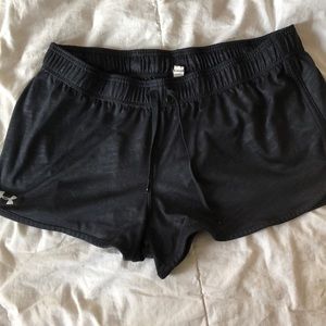 UA running shorts